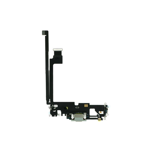 iPhone 12 Pro Max Laddkontakt Flexkabel - Grå image 1