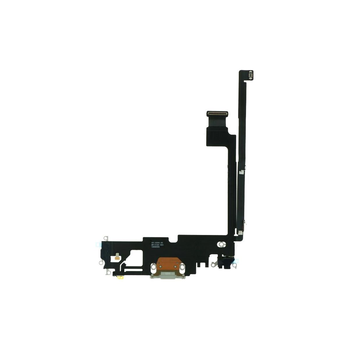 iPhone 12 Pro Max Laddkontakt Flexkabel - Grå image 2