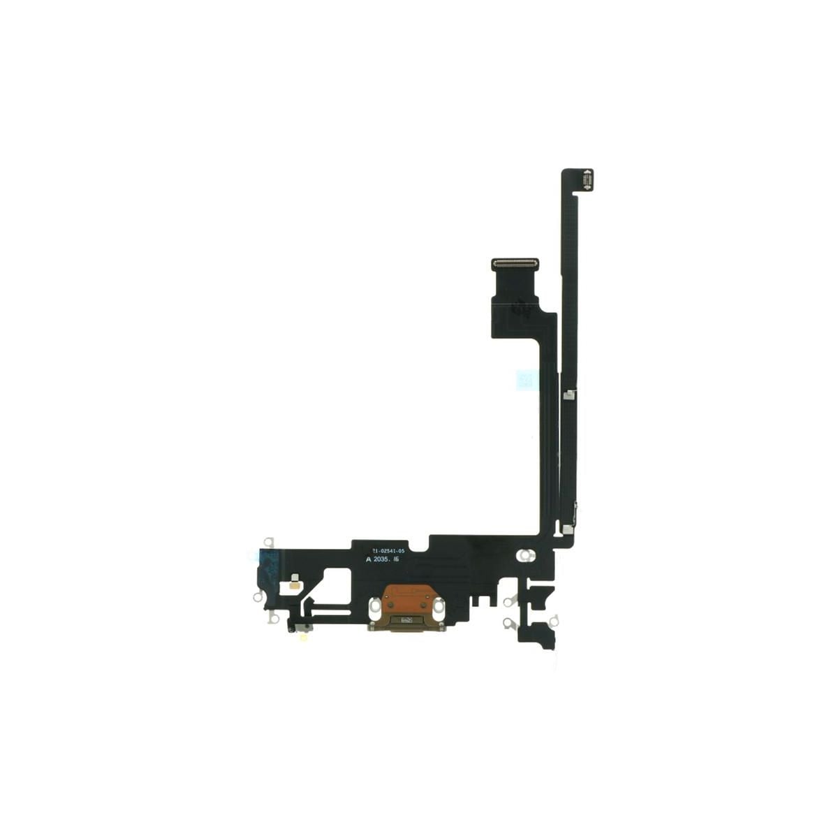 iPhone 12 Pro Max Laddkontakt Flexkabel - Guld image 2