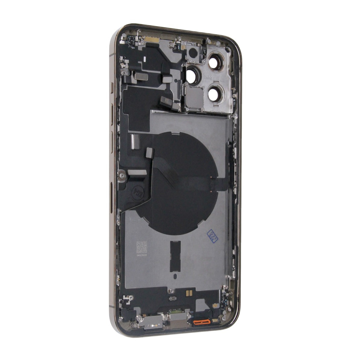 iPhone 12 Pro Max Baksida med Komplett Ram - Guld image 3