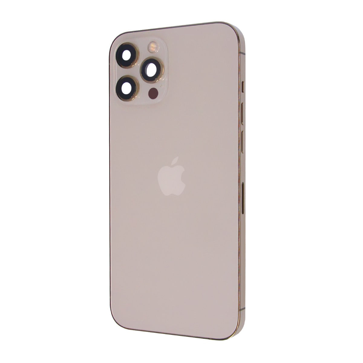 iPhone 12 Pro Max Baksida med Komplett Ram - Guld image 5