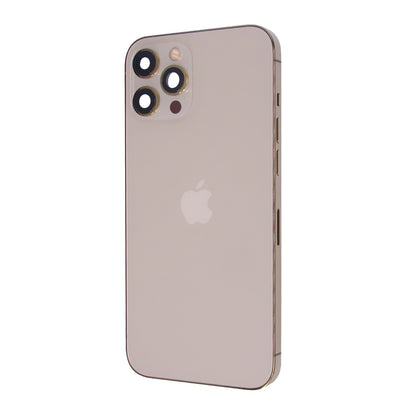 iPhone 12 Pro Max Baksida med Komplett Ram - Guld image 5