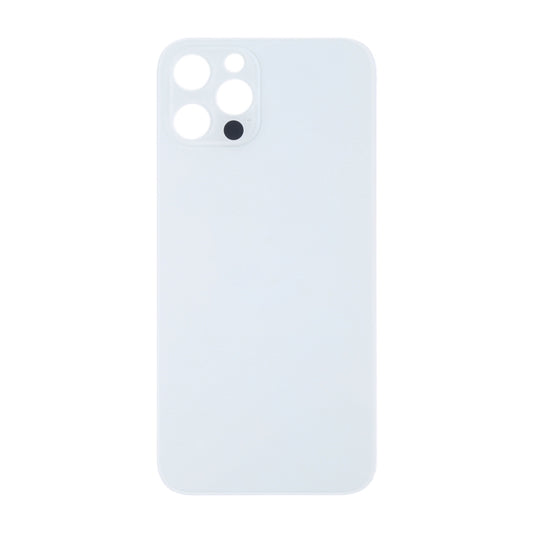 iPhone 12 Pro Max Baksida Glas med Självhäftande tejp - Vit image 2