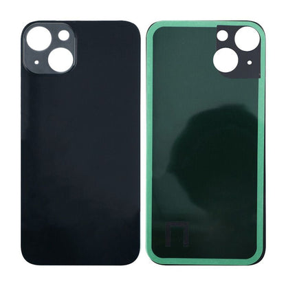 iPhone 13 Baksida Glas med Självhäftande tejp - Svart image 1
