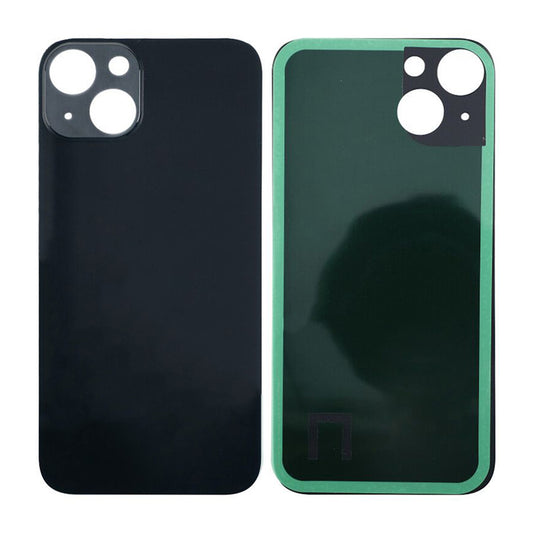 iPhone 13 Baksida Glas med Självhäftande tejp - Svart image 1