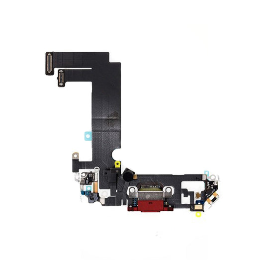 iPhone 13 Mini Laddkontakt Flexkabel - Röd image 1