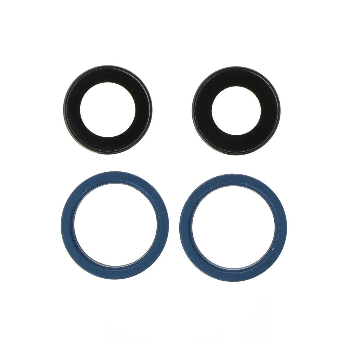 iPhone 13 Mini/13 Kameralins med Ram - Blå image 1