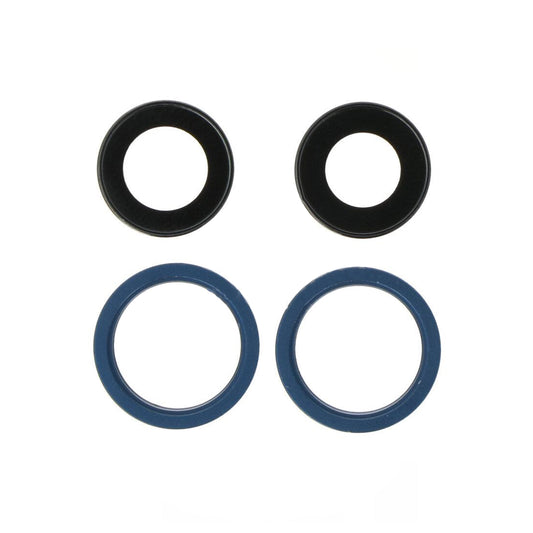 iPhone 13 Mini/13 Kameralins med Ram - Blå image 1