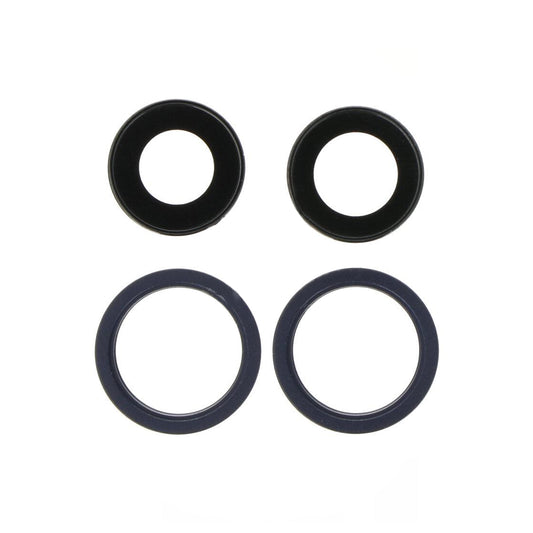 iPhone 13 Mini/13 Kameralins med Ram - Svart image 1