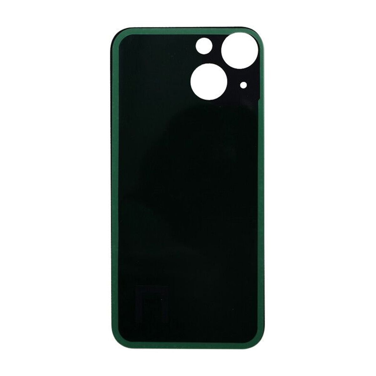 iPhone 13 Mini Baksida Glas med Självhäftande tejp - Vit image 3