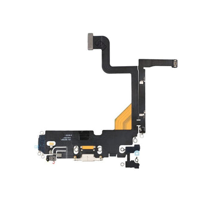 iPhone 13 Pro Laddkontakt Flexkabel - Vit image 3