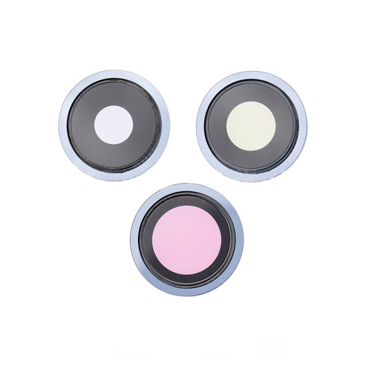 iPhone 13 Pro/13 Pro Max Kameralins med Ram - Blå image 1