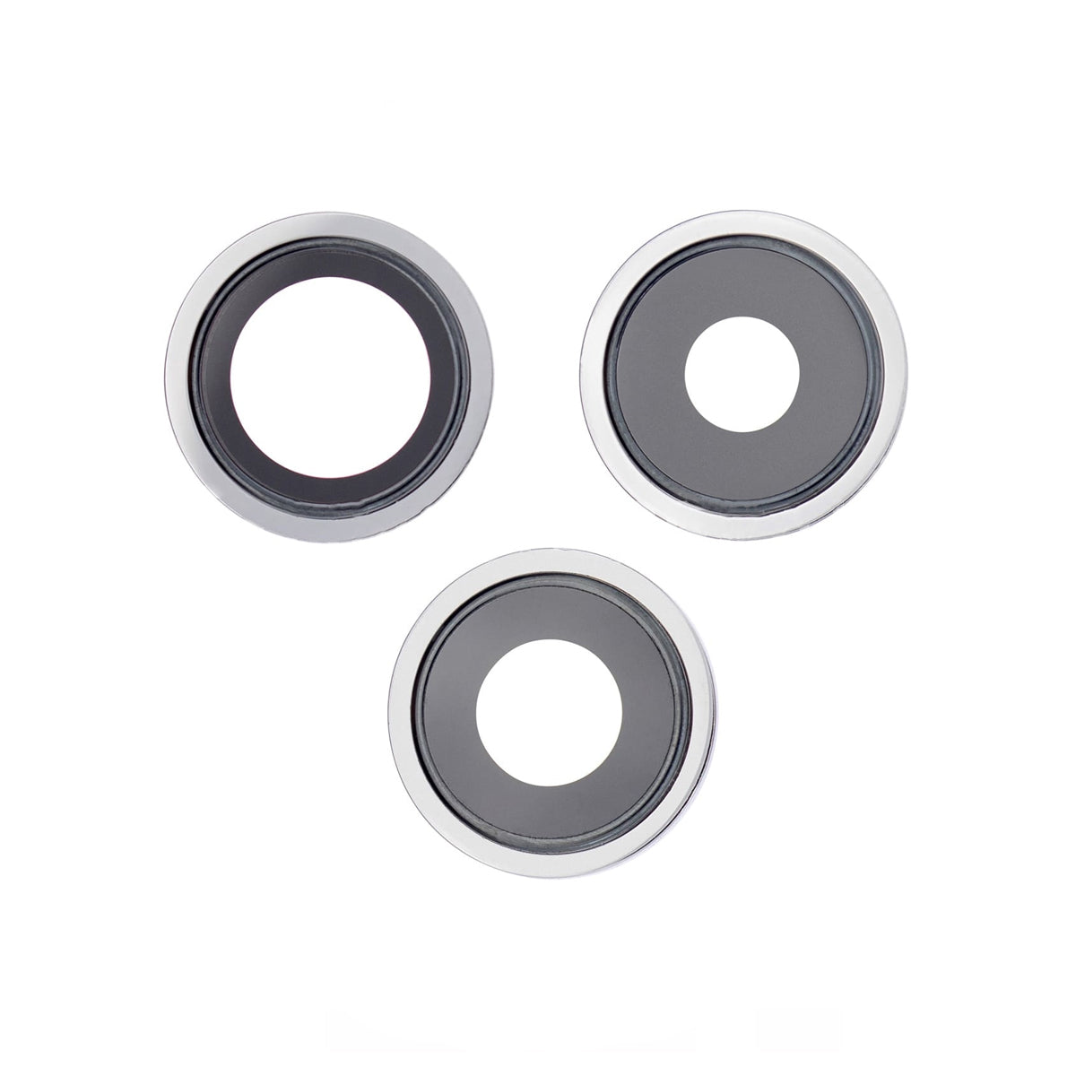 iPhone 13 Pro/13 Pro Max Kameralins med Ram - Silver image 1