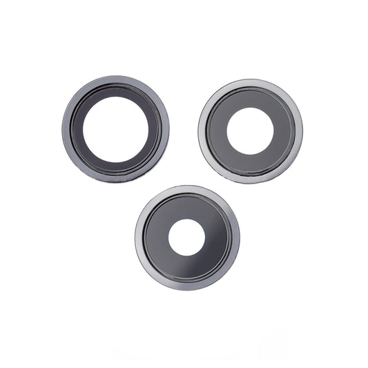iPhone 13 Pro/13 Pro Max Kameralins med Ram - Grafit image 1