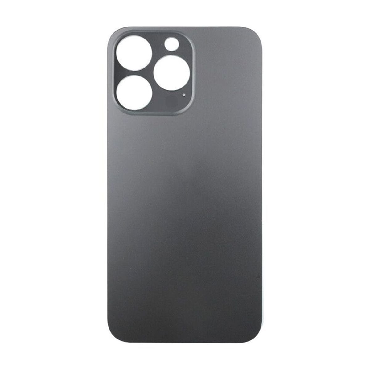 iPhone 13 Pro Max Baksida Glas med Självhäftande tejp - Svart image 2