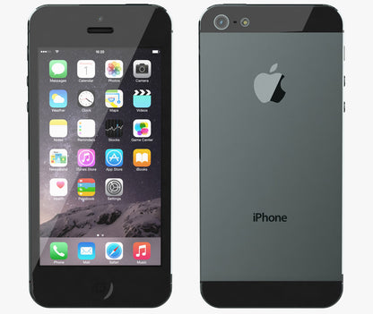 iPhone 5 16GB Black- Bra skick (B) image 1