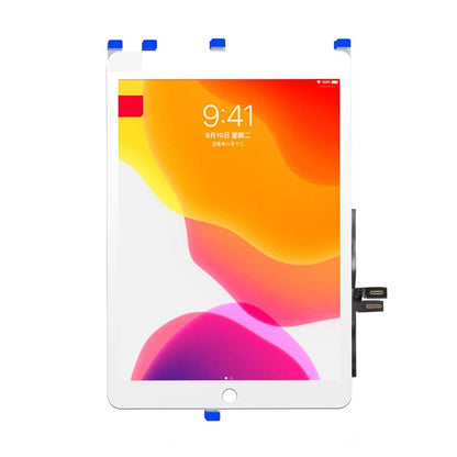 iPad 9 10.2 2021 Glas med Touchskärm OEM - Vit image 2