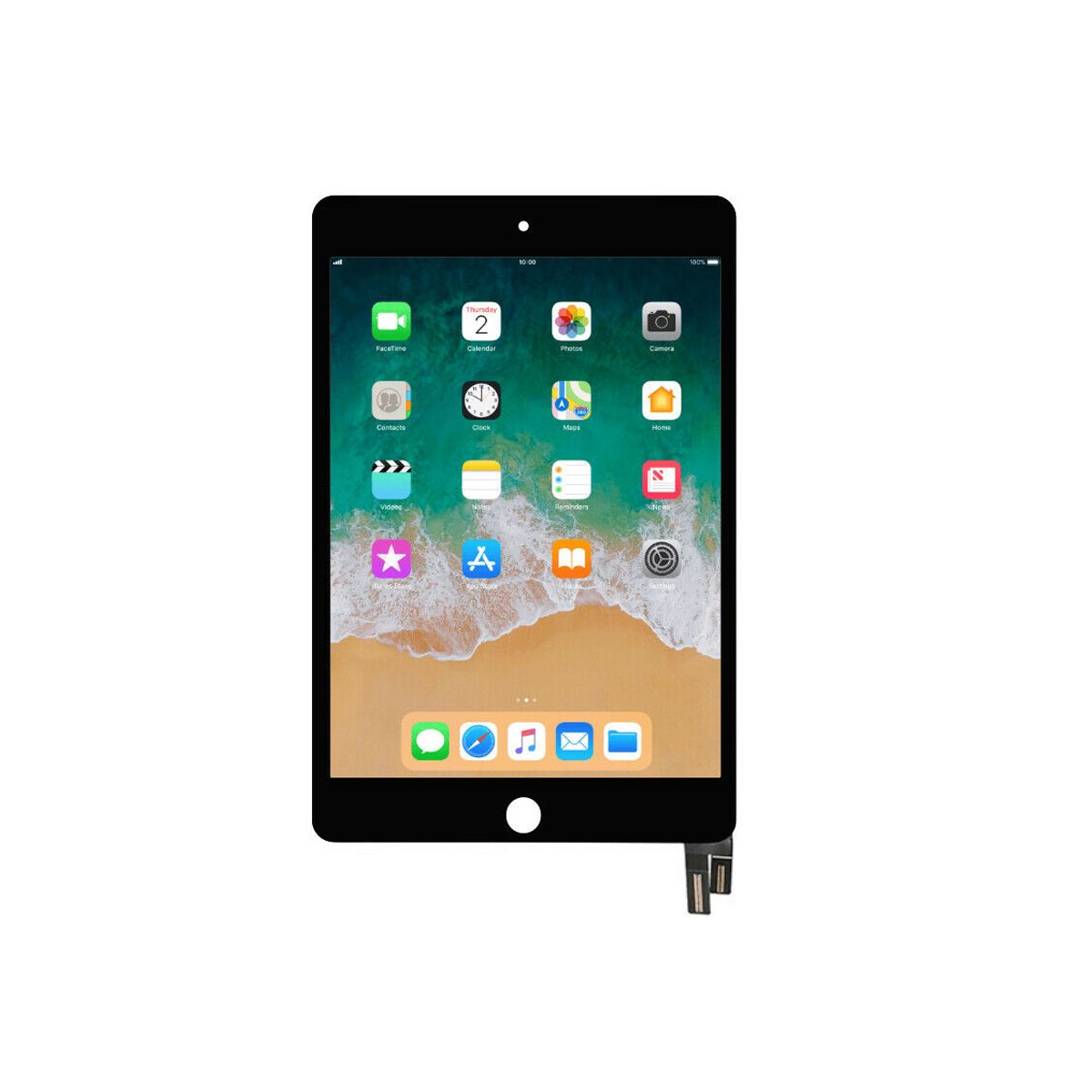 iPad Mini 4 LCD Skärm FOG - Svart image 1