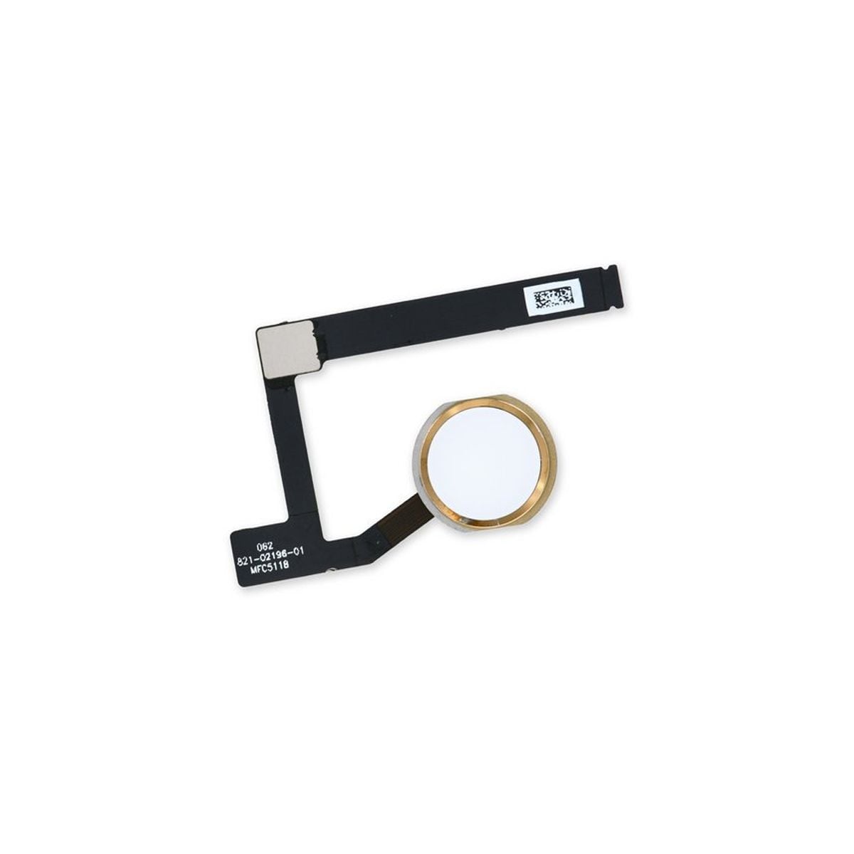 iPad Mini 5 Hemknapp Flexkabel - Guld image 1