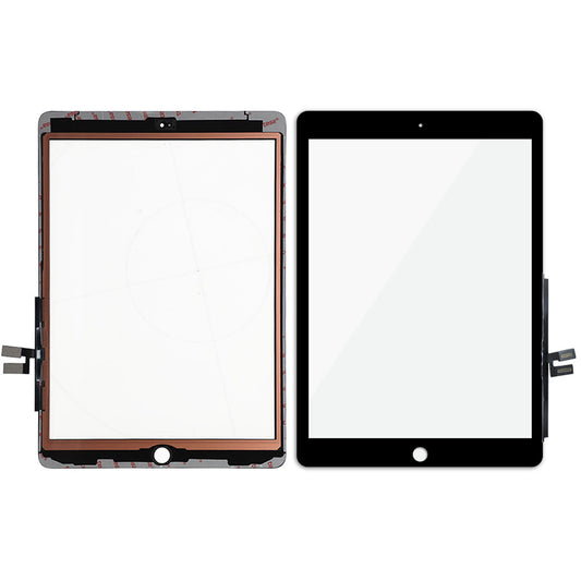 iPad 7/iPad 8 10.2" Glas/Touchskärm OEM - Svart image 1