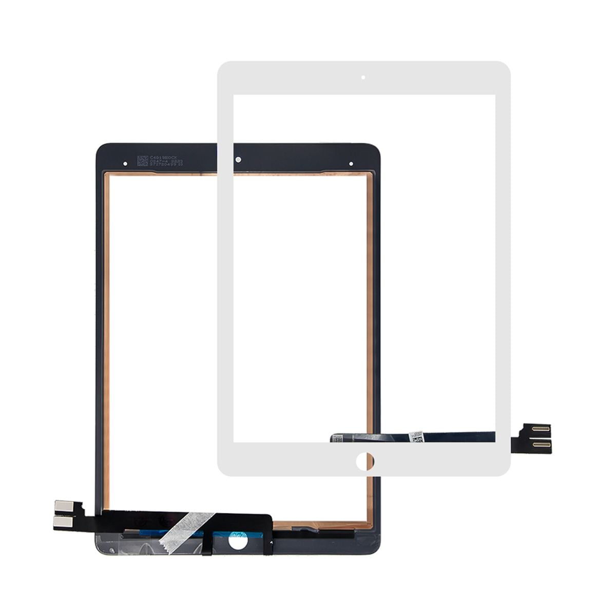 iPad Pro 9.7" Glas/Touchskärm med OCA-film - Vit image 1