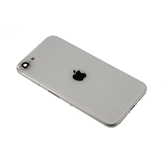 iPhone SE 2020 Baksida med Komplett Ram - Vit image 2