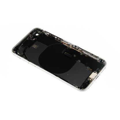 iPhone SE 2020 Baksida med Komplett Ram - Vit image 3