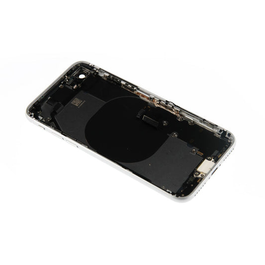iPhone SE 2020 Baksida med Komplett Ram - Vit image 3