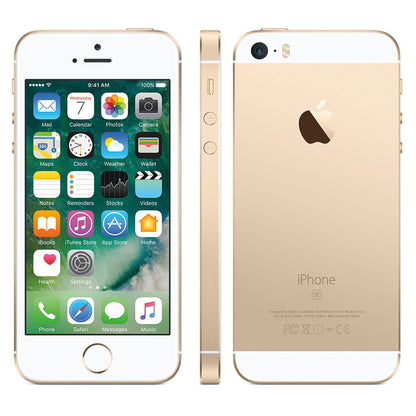 iPhone SE 128GB Gold Mycket Gott Skick image 1