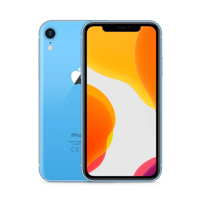 Begagnad iPhone XR 64GB Blå – Mycket bra skick (A) image 1