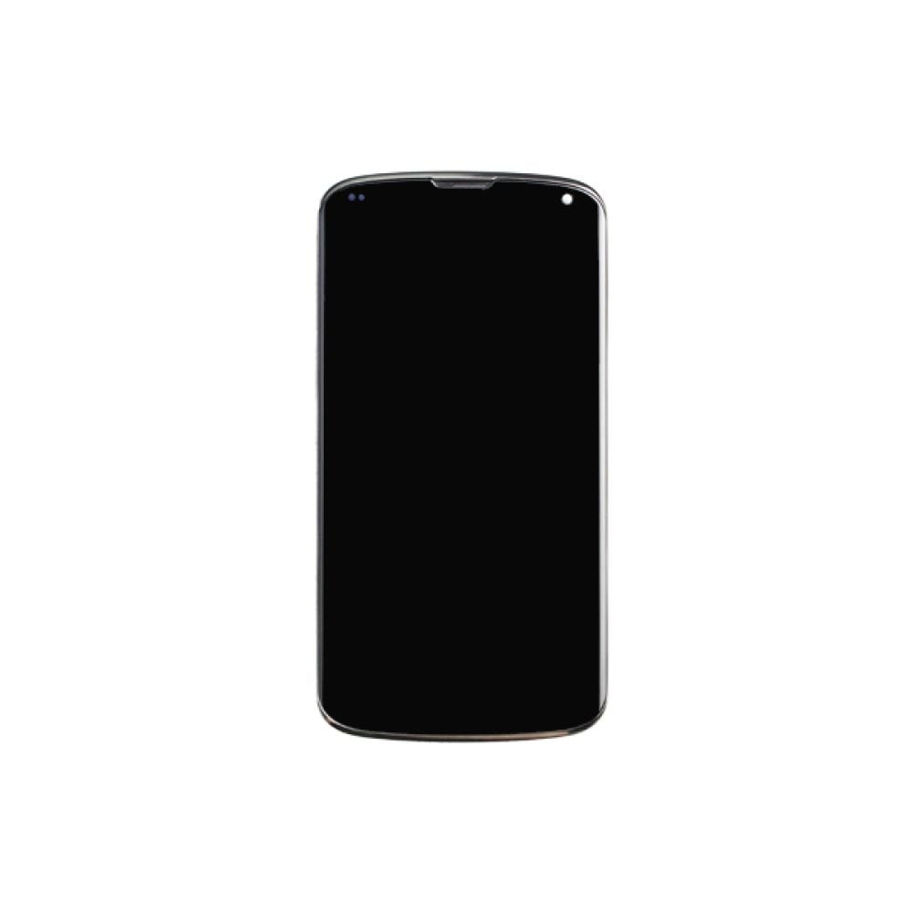 LG NEXUS 4 Skärm med LCD Display med Ram - Svart image 1