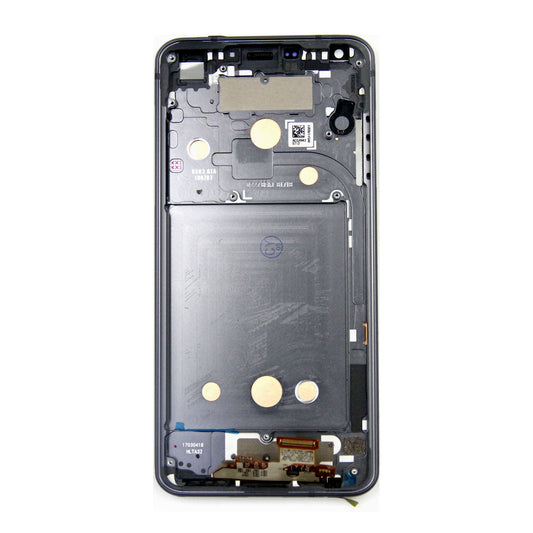 LG G6 Skärm/Display med Ram - Svart image 2