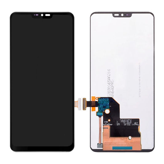 LG G7 Skärm med LCD Display OEM - Svart image 1
