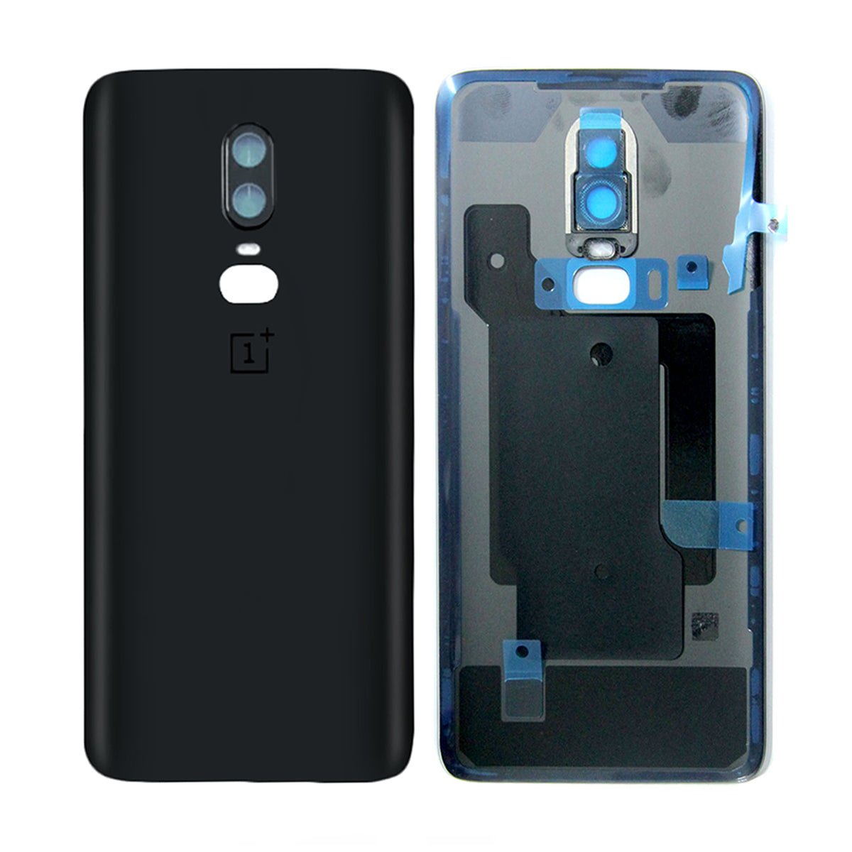 OnePlus 6 Baksida - Midnatt Svart image 1
