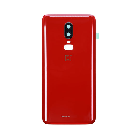 OnePlus 6 Baksida/Batterilucka - Röd image 1