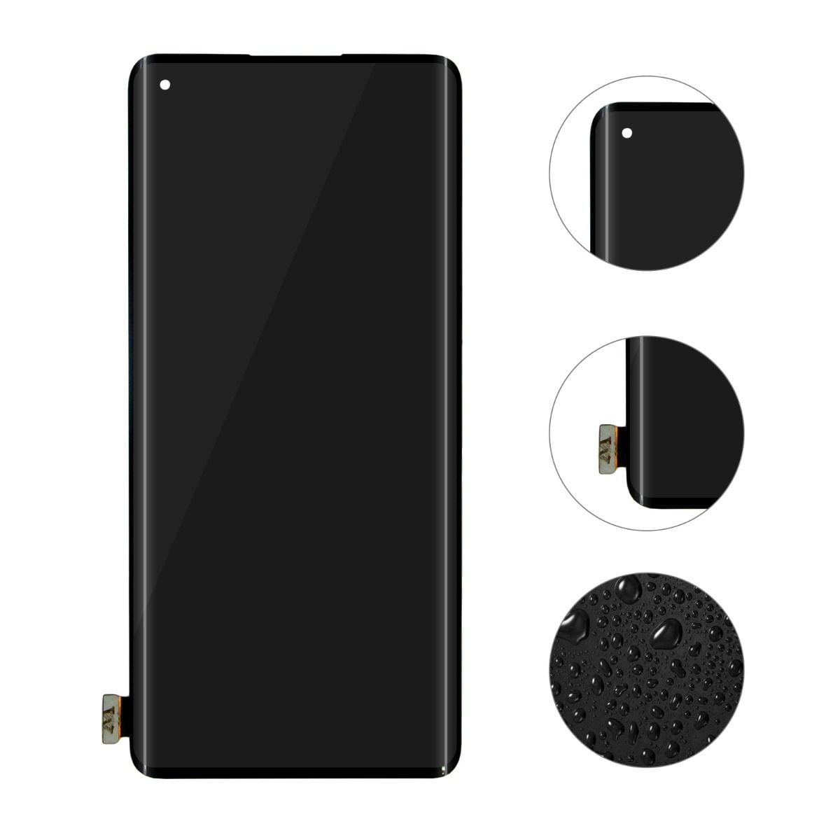 OnePlus 8 Skärm/Display - Svart image 4