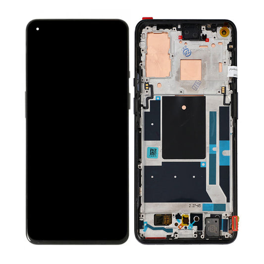 OnePlus 9 Skärm/Display - Svart image 1