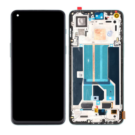 OnePlus Nord 2 Skärm/Display - Grön image 1
