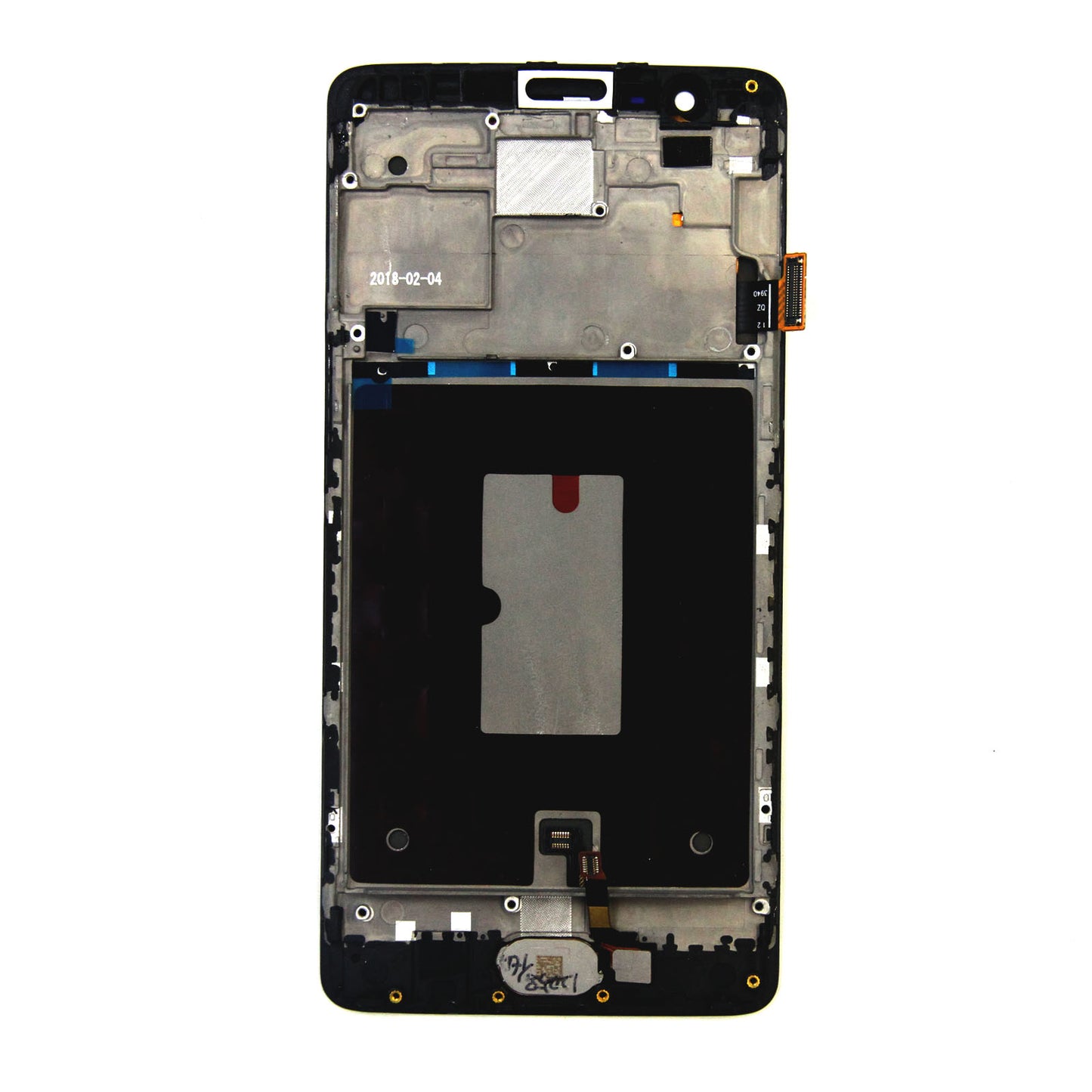 OnePlus 3 Skärm med LCD Display - Svart image 1