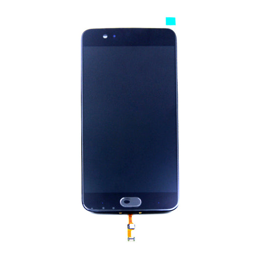 OnePlus 5 LCD Display Original Assembly with Frame Black image 1