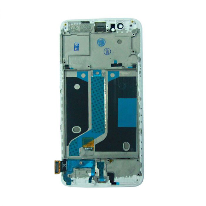 OnePlus 5 Skärm med LCD Display - Vit image 2