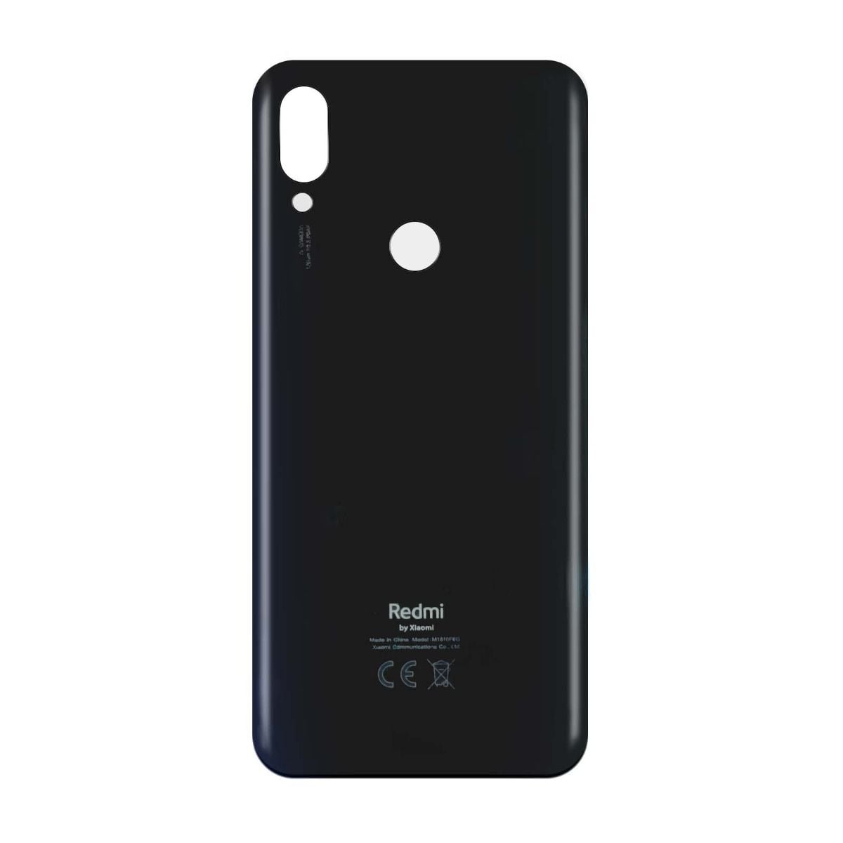 Xiaomi Redmi 7 Baksida/Batterilucka - Svart image 1