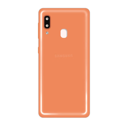 Samsung Galaxy A20e Baksida - Korall image 3