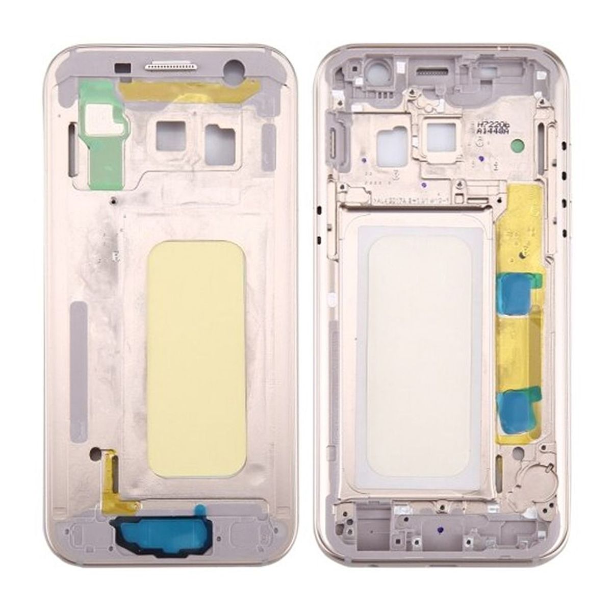 Samsung Galaxy A3 2017 Mitten Ram - Guld image 1