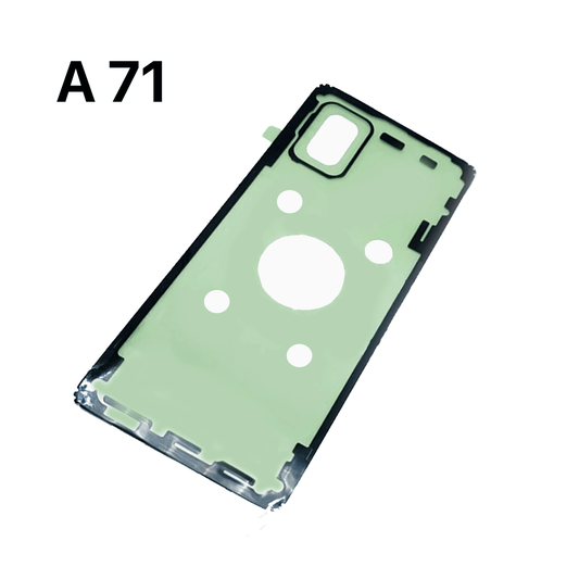 Samsung Galaxy A71 Självhäftande tejp för Baksida image 1