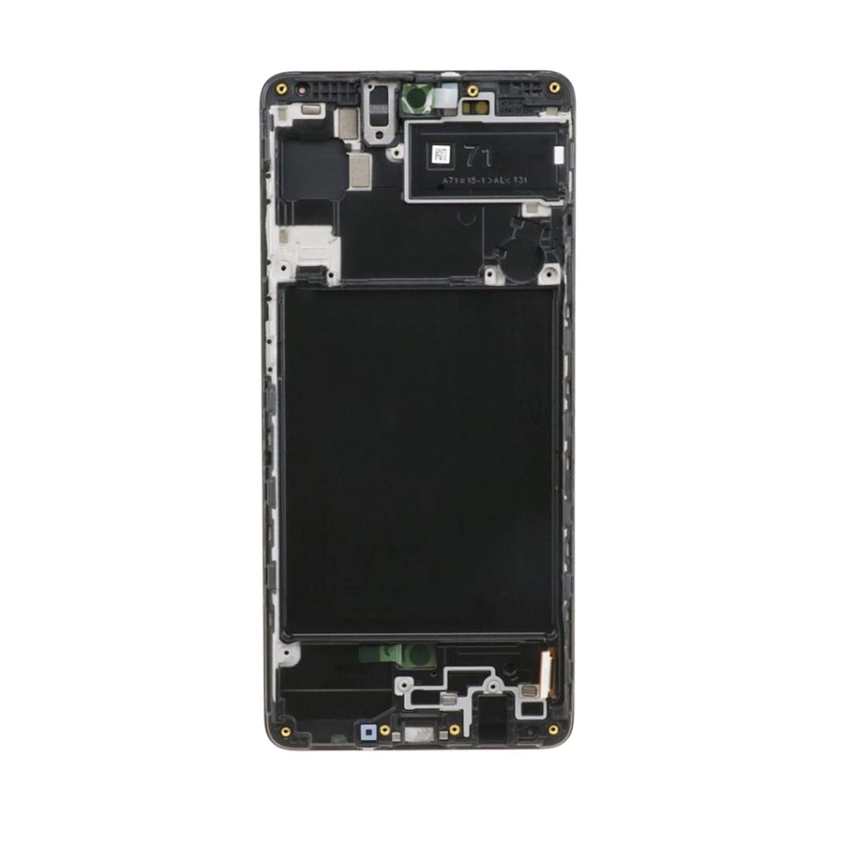 Samsung Galaxy A71 Skärm med LCD Display + Ram - Svart image 4