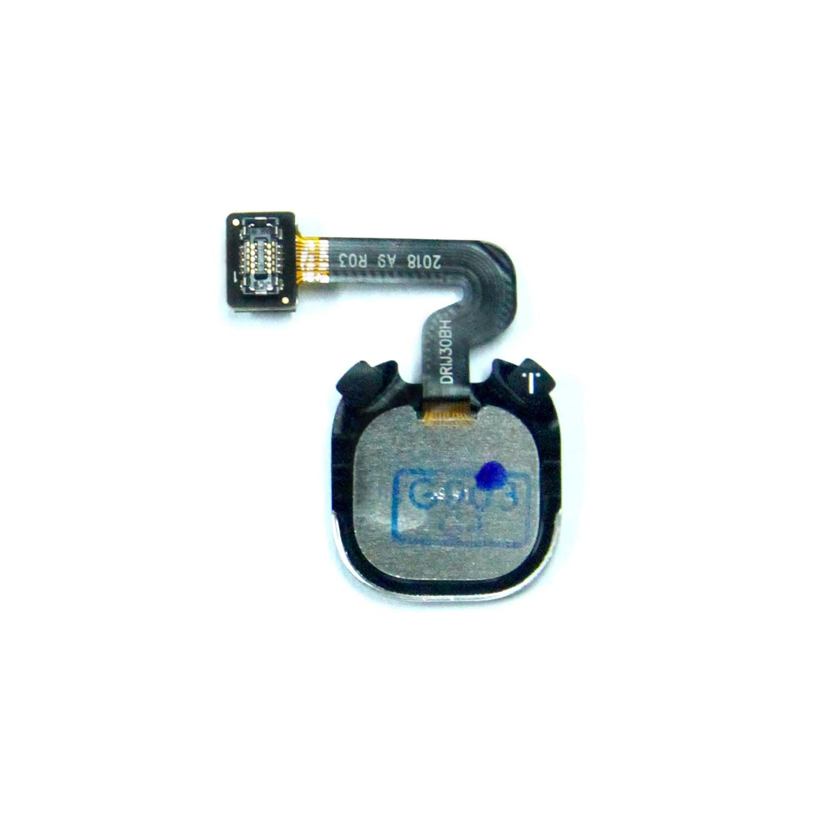 Samsung Galaxy A9 2018 Hemknapp/Fingeravtrycksläsare - Svart image 2