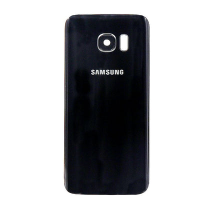 Samsung Galaxy S7 Edge Baksida - Svart image 2