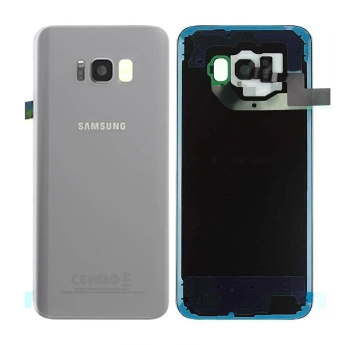 Samsung Galaxy S8 Baksida - Silver image 1
