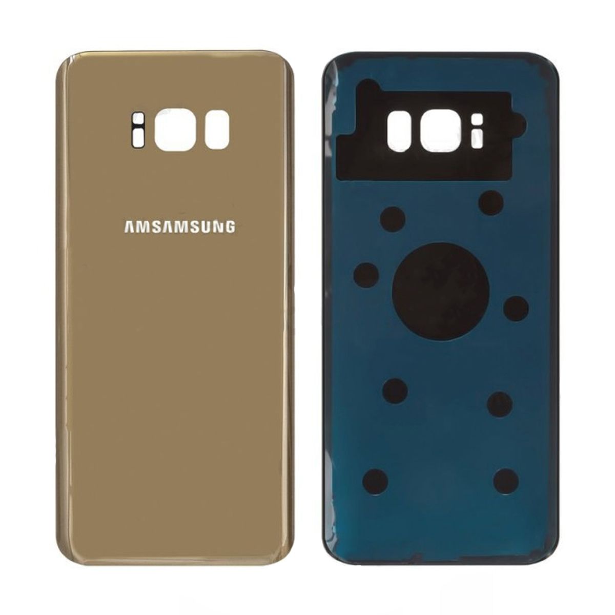 Samsung Galaxy S8 Plus Baksida - Guld image 1